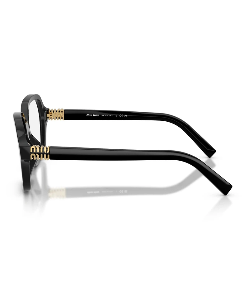 Miu Miu Women's Square Eyeglasses, Mu 03YV