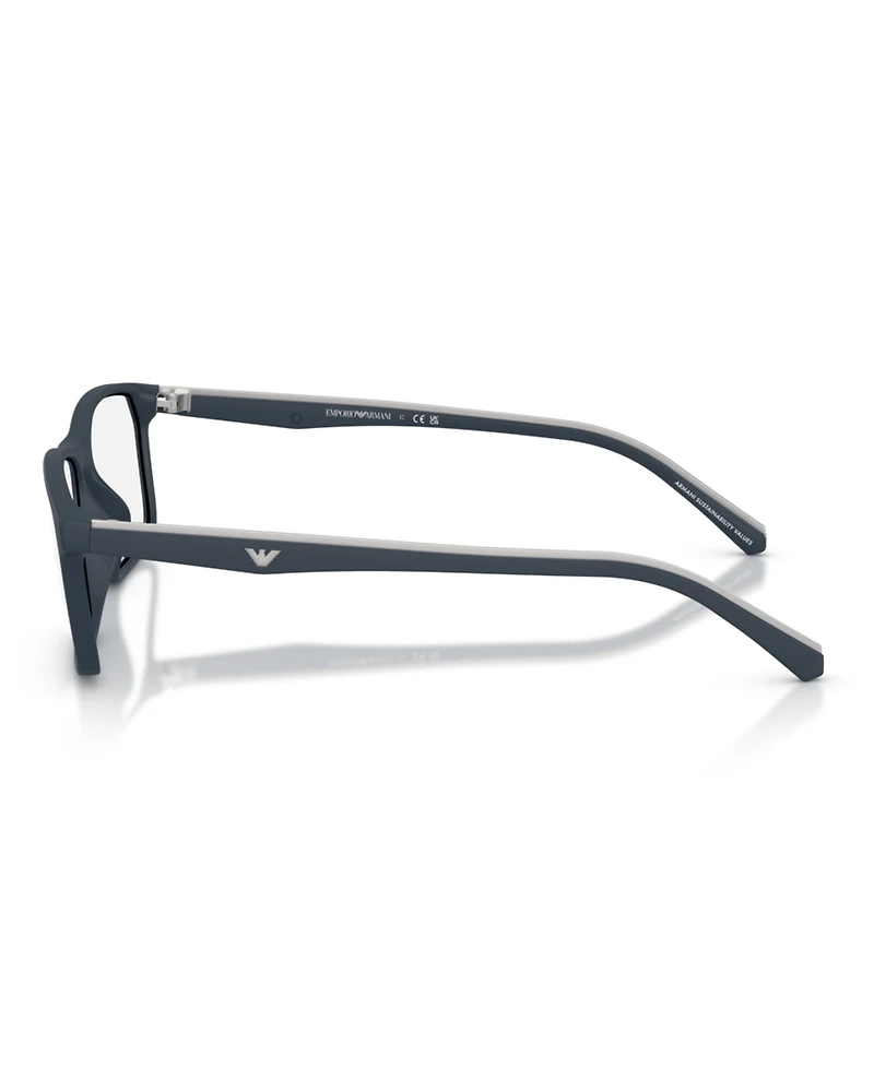 Emporio Armani Men's Square Eyeglasses