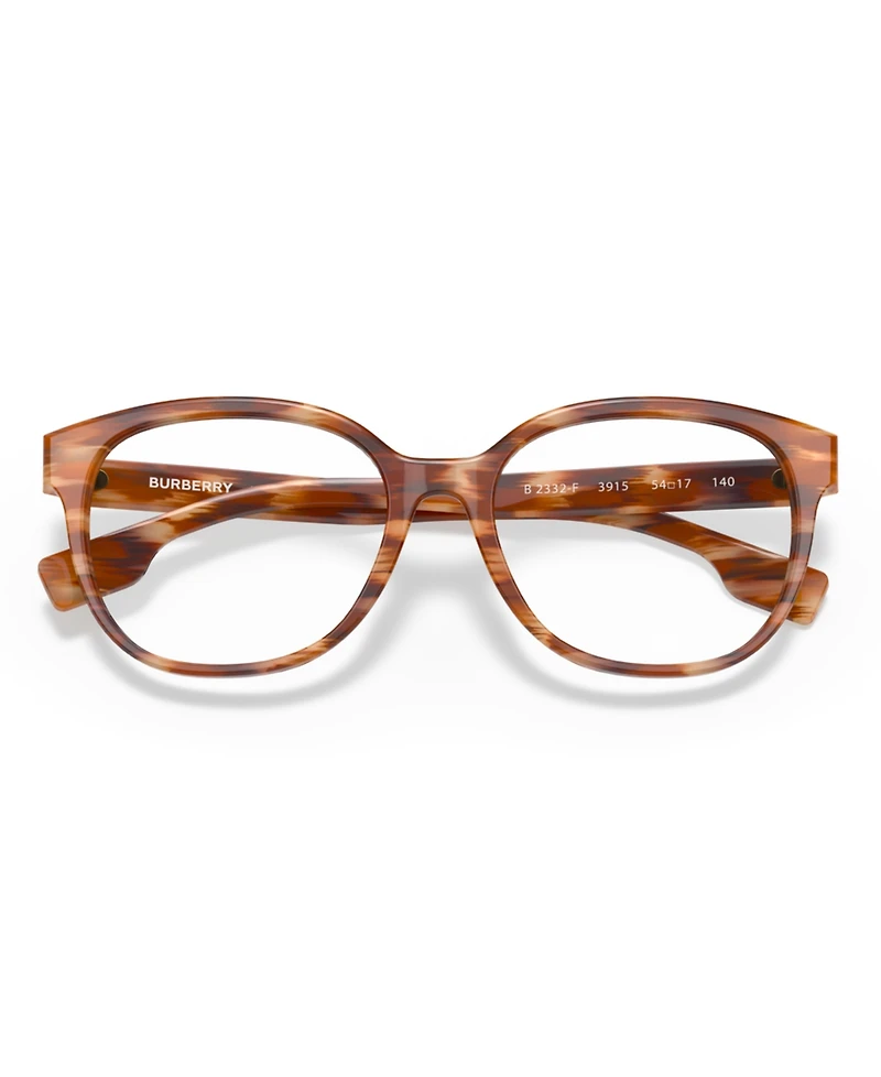 Burberry Women's Square Scarlet Eyeglasses, BE2332F