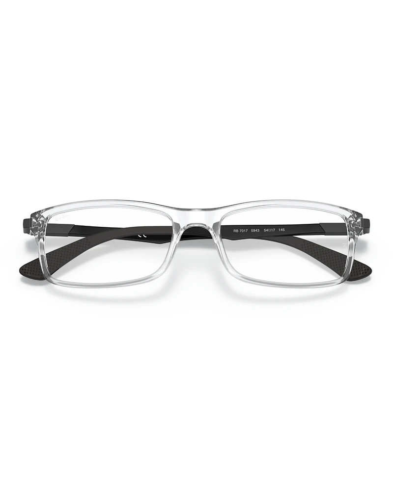 Ray-Ban Unisex Square Eyeglasses, RB7017
