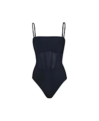 Sunshine 79 Women's Solids Bandeau One Piece