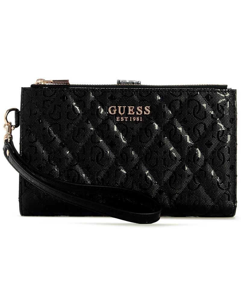 Guess Isemay Double Zip Organizer Wallet