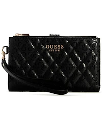 Guess Isemay Double Zip Organizer Wallet