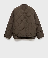 Mango Women's Oversize Quilted Anorak