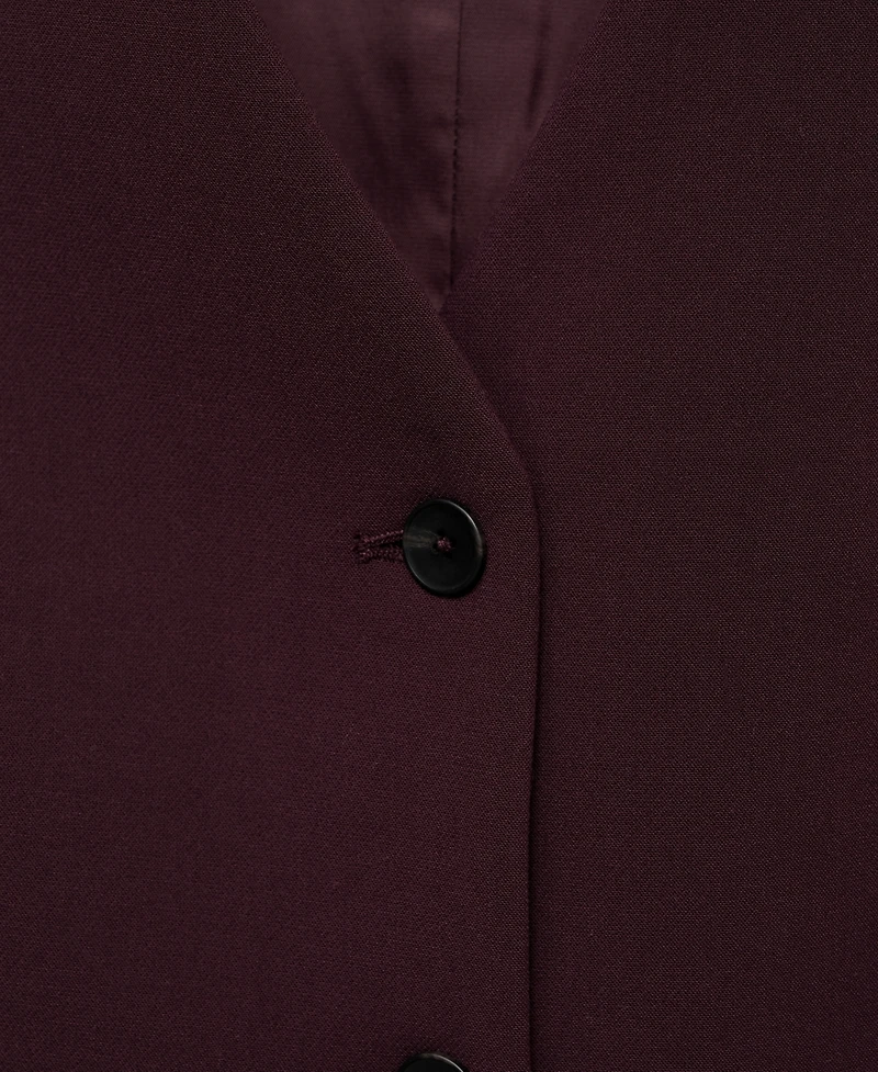 Mango Women's Slim-Fit Suit Vest