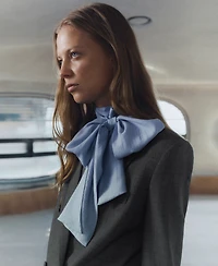 Mango Women's Foulard Textured Blouse