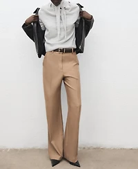 Mango Women's Knot Turtleneck Sweater