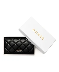Guess Tinsley Quilted Phone Organizer Wristlet