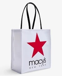 Macy's New York White Star Logo Lunch Tote, Macy's Exclusive