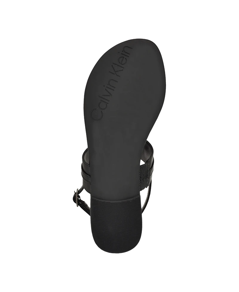 Calvin Klein Women's Bettia Flat Slingback Sandals