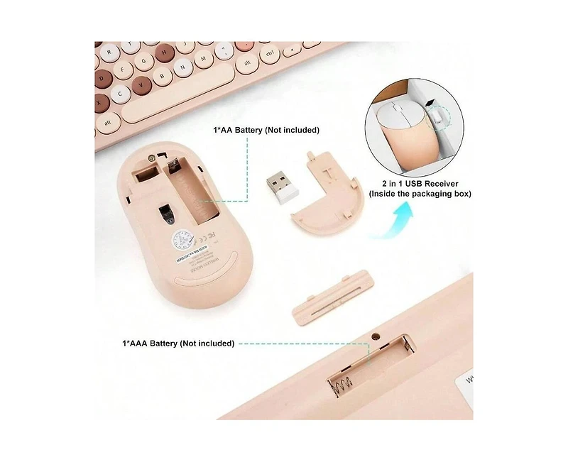 risokeys Wireless Keyboard And Mouse Combo