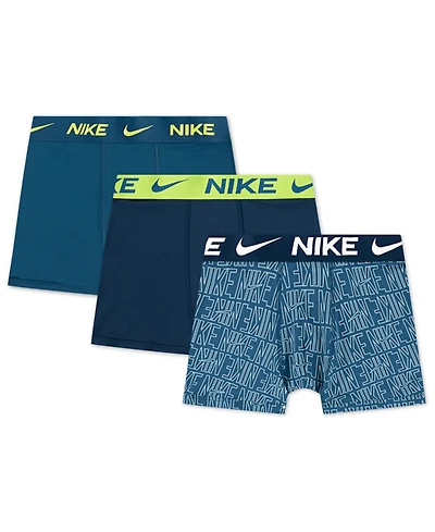 Nike Big Boys Essential Dri-fit Boxer Briefs, Pack of 3