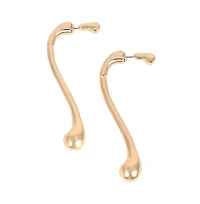Women's The Back-Drip Drop Earrings - California Gold