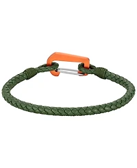 Lacoste Men's Aluminum Carabiner Closure Bracelet