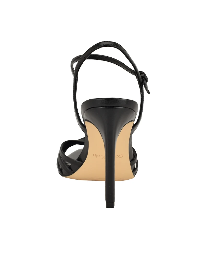 Calvin Klein Women's Daniella Strappy Stiletto Dress Sandals