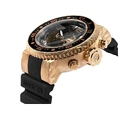 Invicta Men's 48619 Pro Diver Quartz VD53 Gold, Black Dial Watch