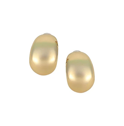 Women's The Lamella Hoop Earrings - California Gold