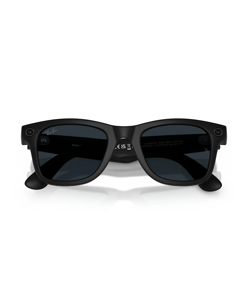 Ray-Ban Unisex Ai Glasses, Meta Wayfarer RW4012 Transitions - Gen 2