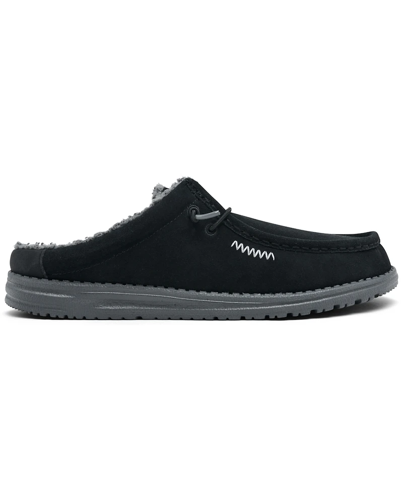 Hey Dude Men's Wally Slip Warmth Slippers from Finish Line