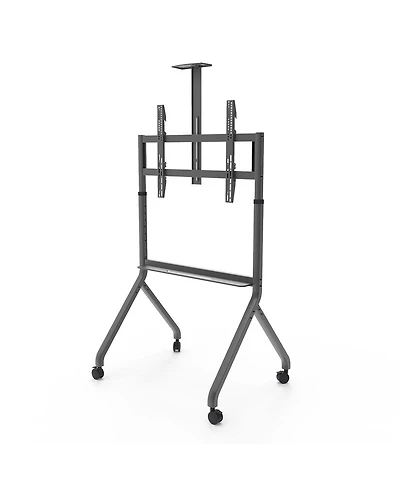 Kanto MTP100 Height Adjustable Rolling Tv Stand for 55" - 100" TVs