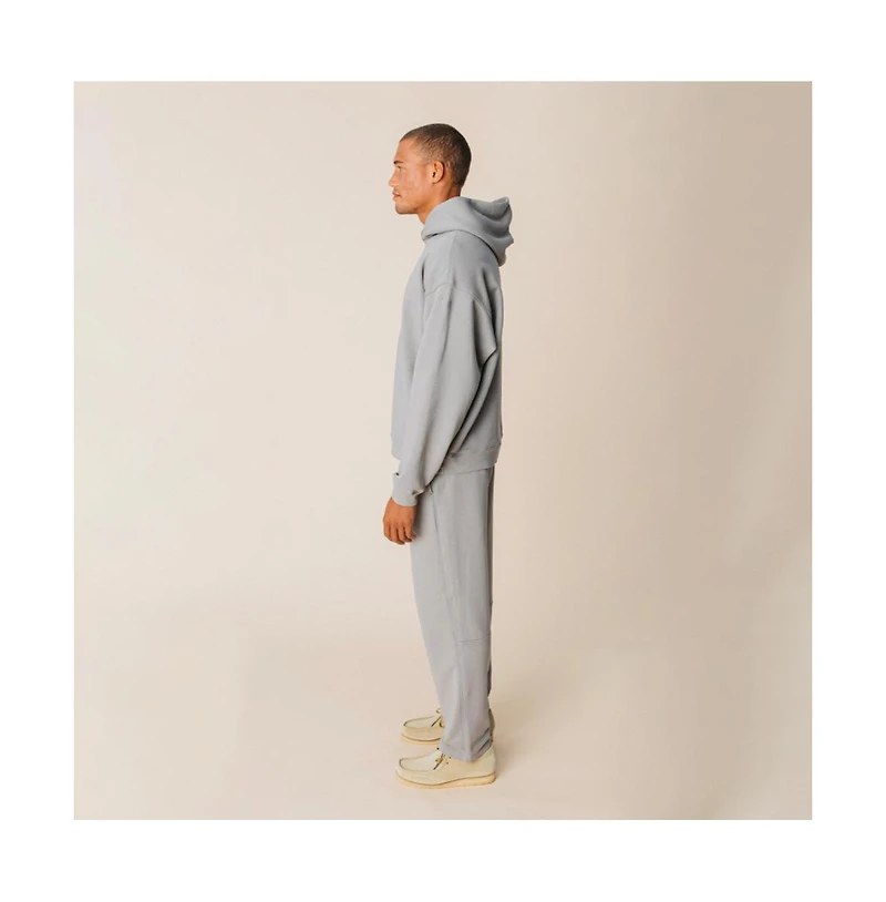 Ocio Men's Men s Organic Cotton Teddy Oversized Hoodie