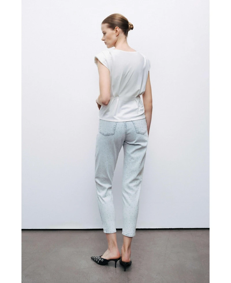 Nocturne Women's Blouse with Rope Straps