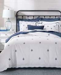 Charter Club Irving Embroidery Comforter Set Exclusively At Macys