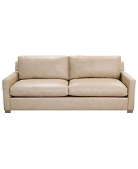 Stacia 87" Leather Upholstery Sofa