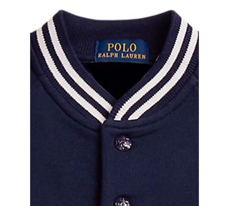 Polo Ralph Lauren Boys 2-7 Fleece Baseball Jacket & Jogger Pant Set