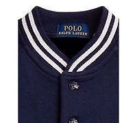Polo Ralph Lauren Boys 2-7 Fleece Baseball Jacket & Jogger Pant Set