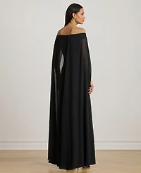 Lauren Ralph Women's Off-The-Shoulder Dress