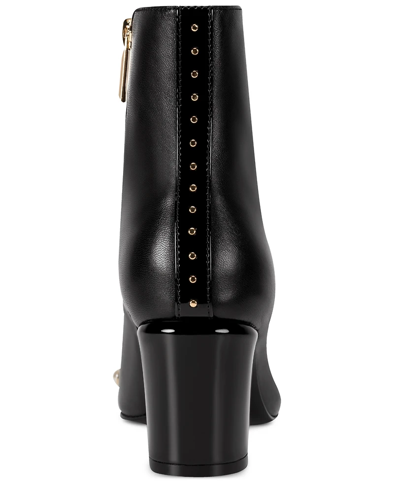 Karl Lagerfeld Paris Women's Dalyn Heeled Booties