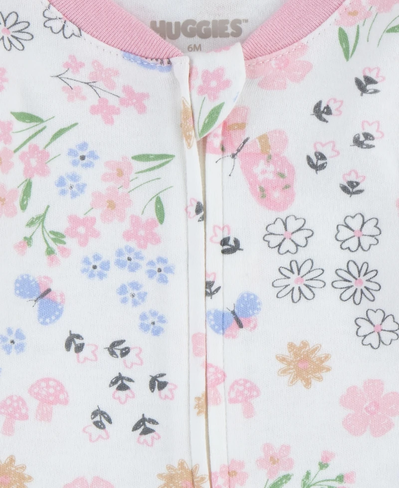 Huggies Baby Boys Printed Footed Coverall