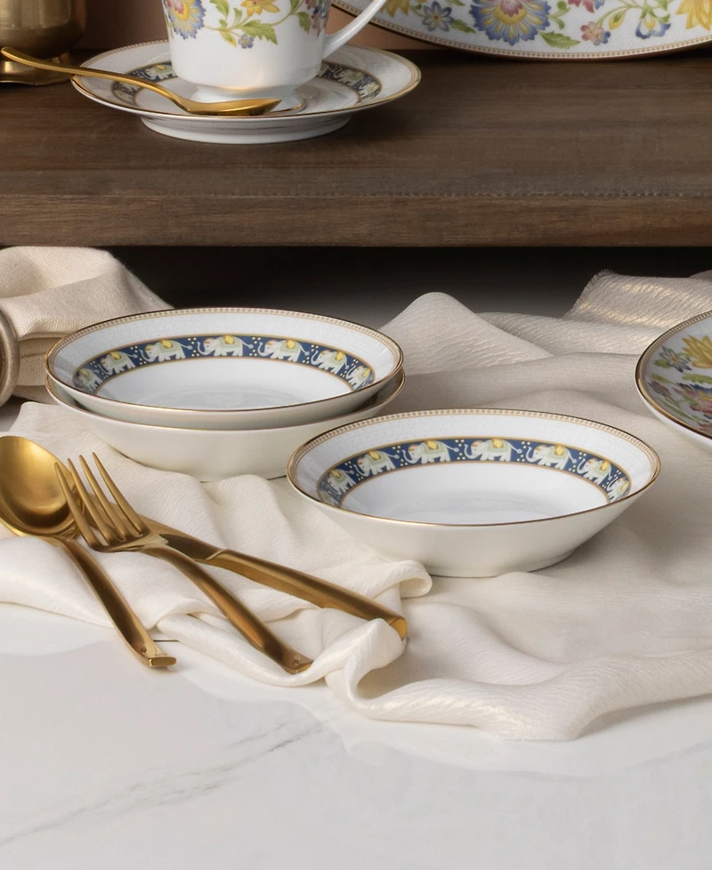 Noritake Tusker Garden Fruit Bowls, Set of 4