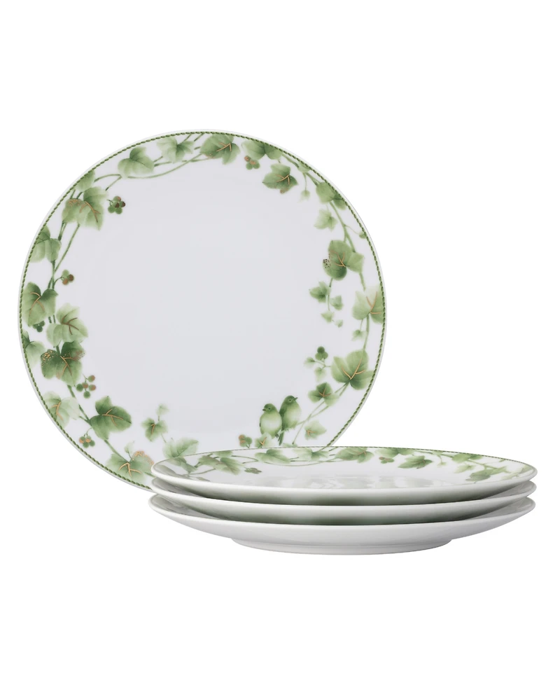 Noritake Ivy Whisper Salad Plates, Set of 4