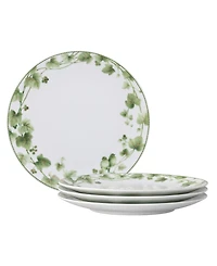 Noritake Ivy Whisper Salad Plates, Set of 4