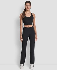 Dkny Women's High Waist Bootcut Pants
