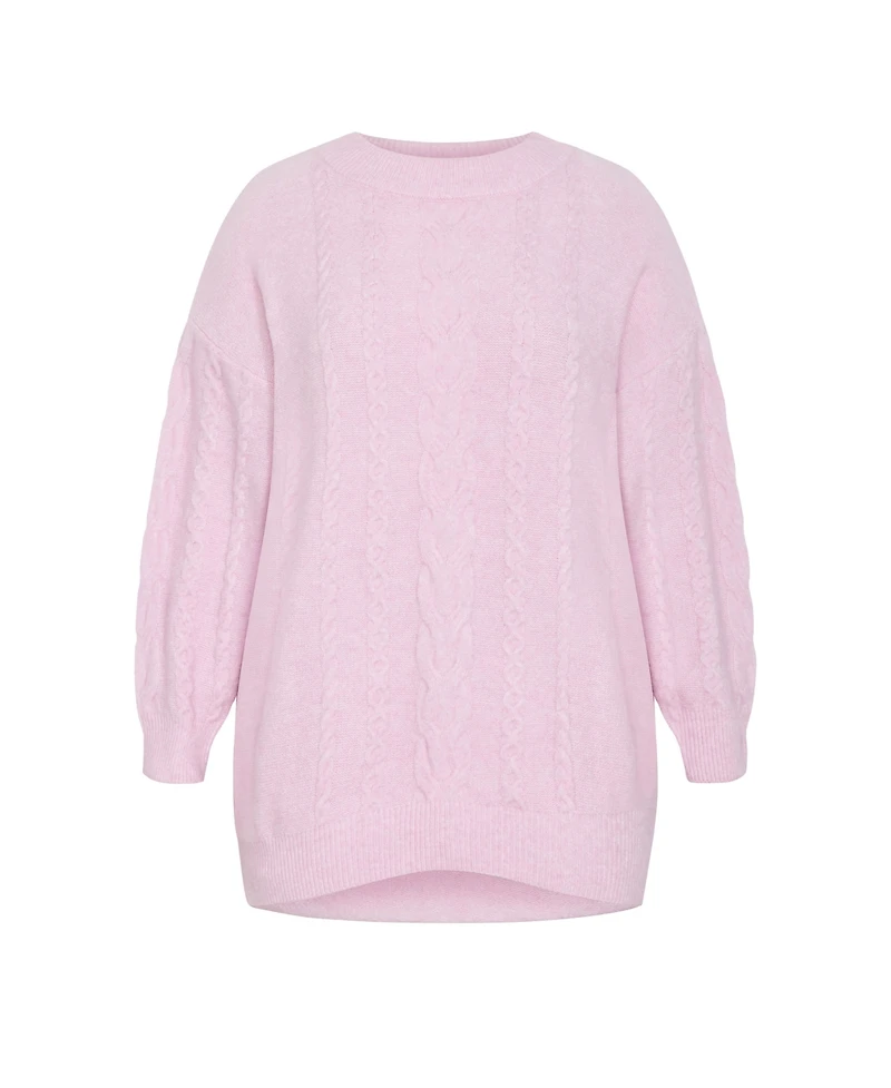 City Chic Women's Claudia Knit Jumper