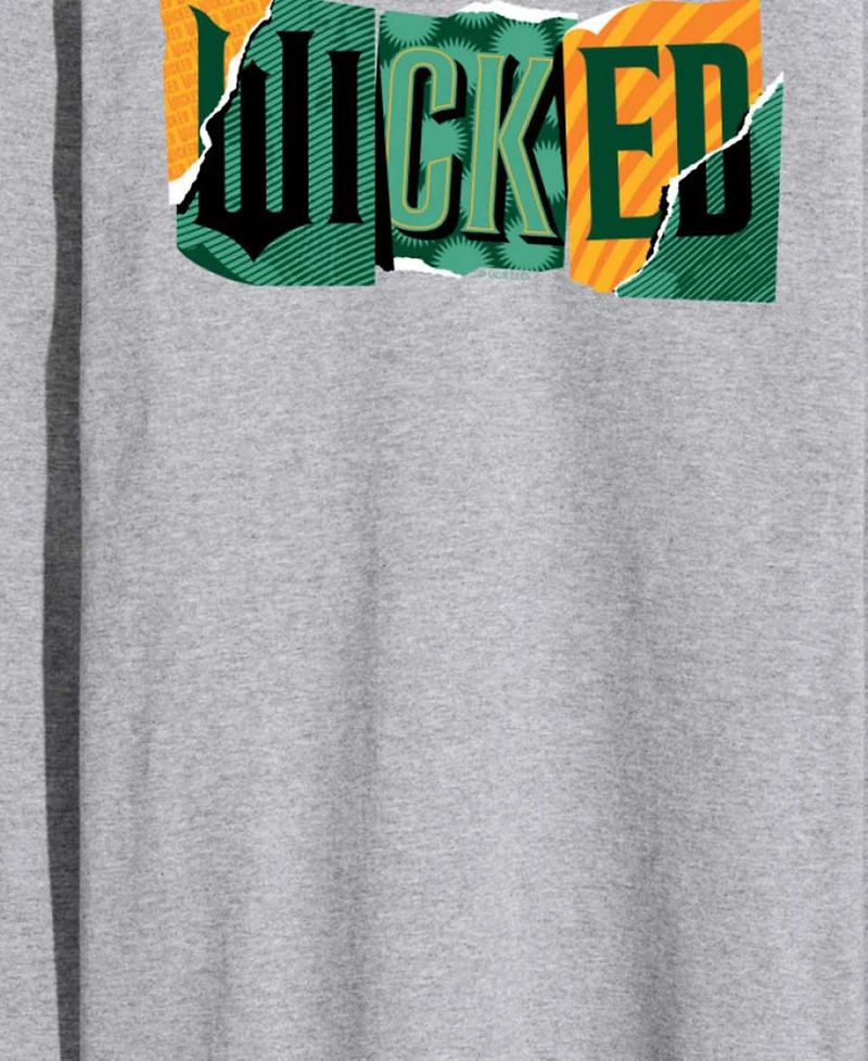 Airwaves Men's Wicked Part 2 Ripped Logo Graphic Printed Long-Sleeve T-Shirt