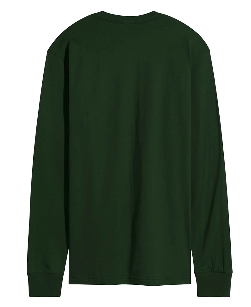 Airwaves Men's Wicked Part 2 Elphaba Forest Graphic Print Long-Sleeve T-Shirt