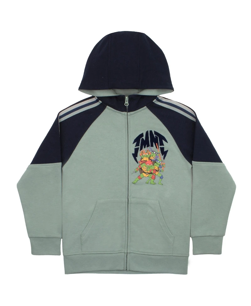 Teenage Mutant Ninja Turtles Boys 2 Piece Zip Up Hoode and Jogger Pants Set