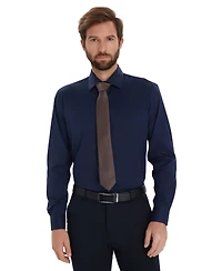 Alfani Men's Solid Slim-Fit Dress Shirt, Macy's Exclusive