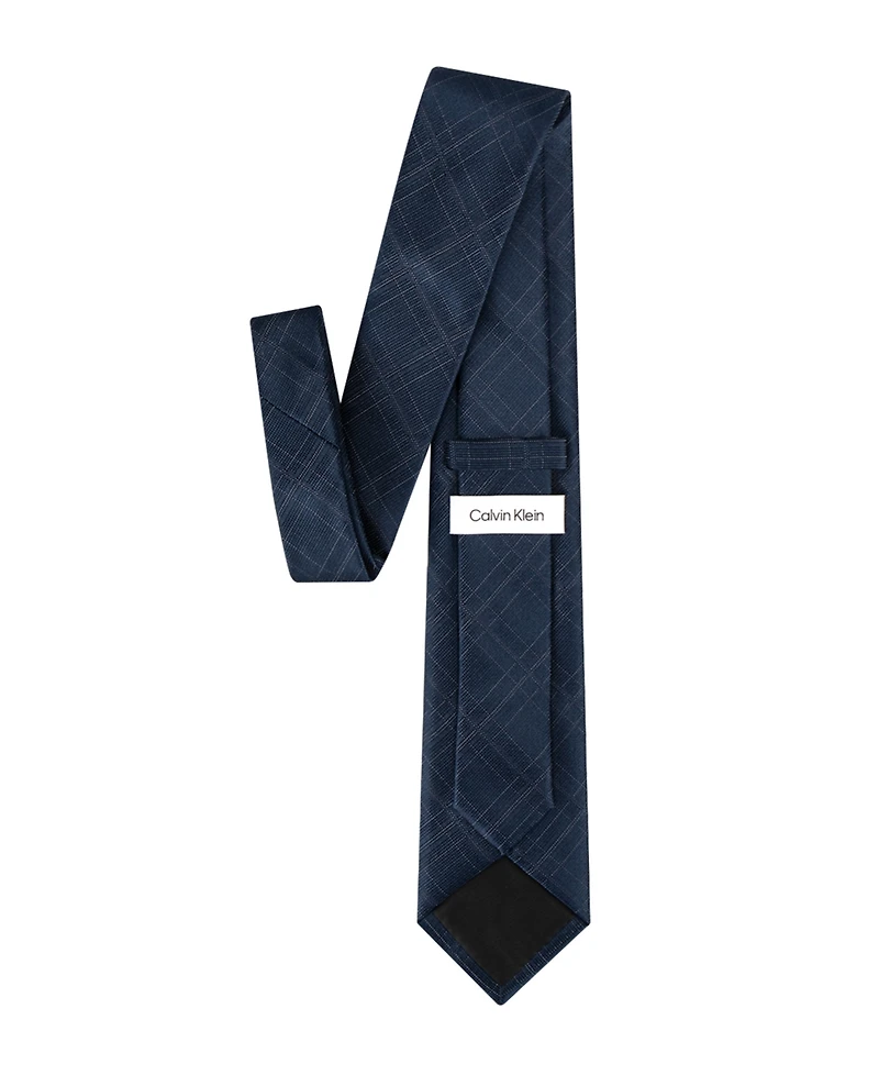 Calvin Klein Men's Everett Plaid Tie