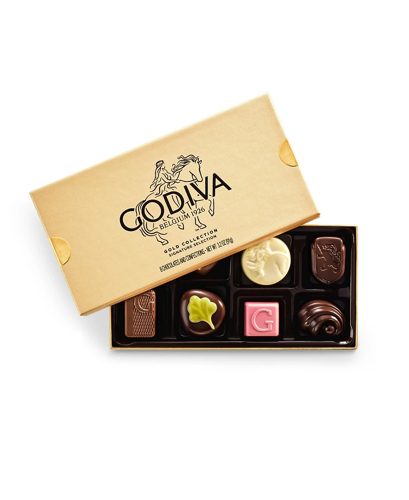Godiva Assorted Chocolate Gold Collection Boxes Tower with Gold Ribbon, 53-Pc.