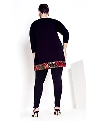 Avenue Women's Plus Alex Tunic Top