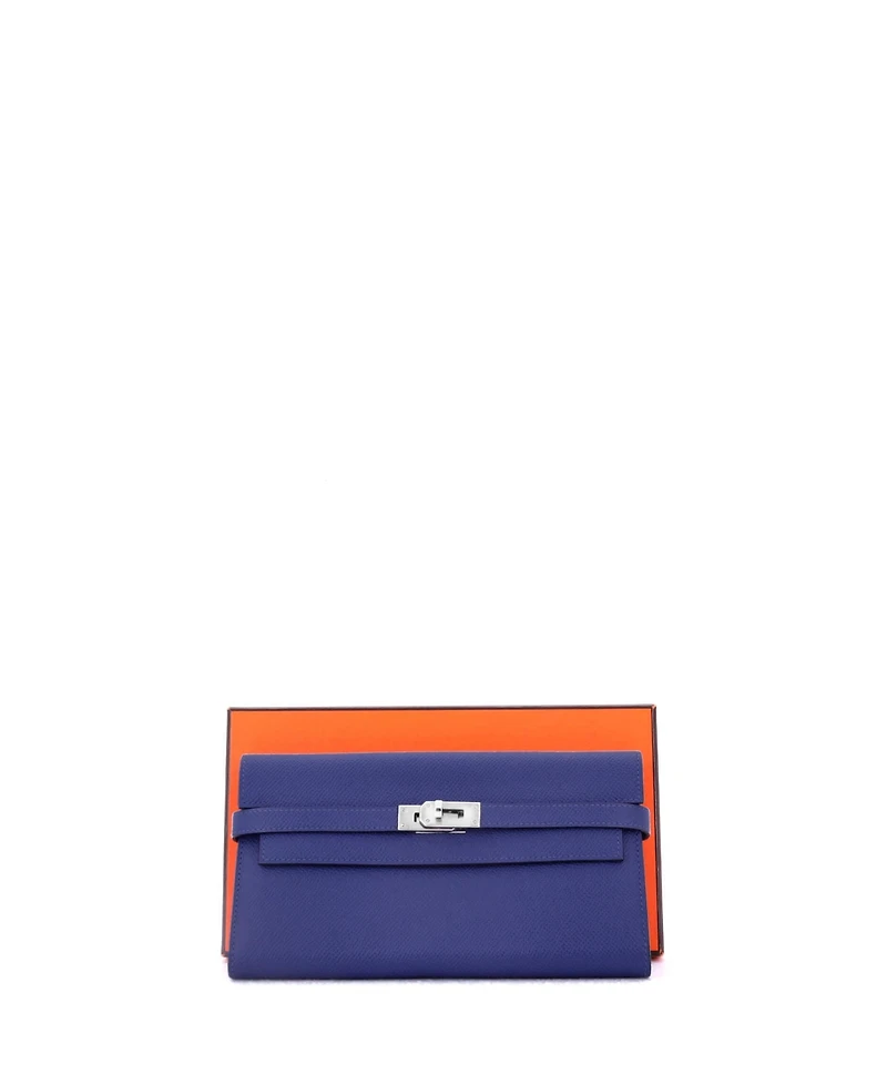 Pre-Owned Hermes Long Kelly Wallet Epsom