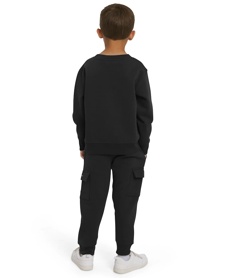 Champion Boys 4-7 Crewneck T-Shirt and Pants, 2-Piece Set