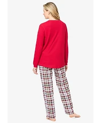 Only Neccessities Women's Necessities Thermal Pj Set