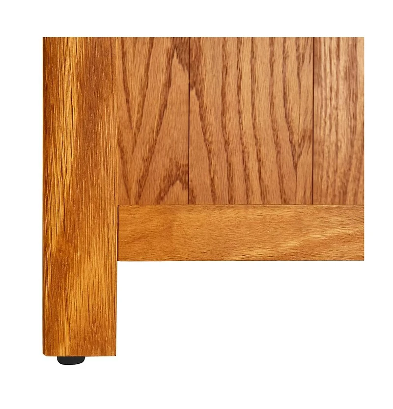 Bookcase 17.7"x8.9"x32.3" Solid Oak Wood