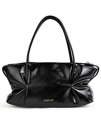 Sam and Libby Onyx Belted Satchel Bag